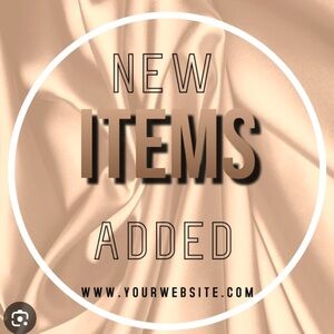 New items posted and more to come